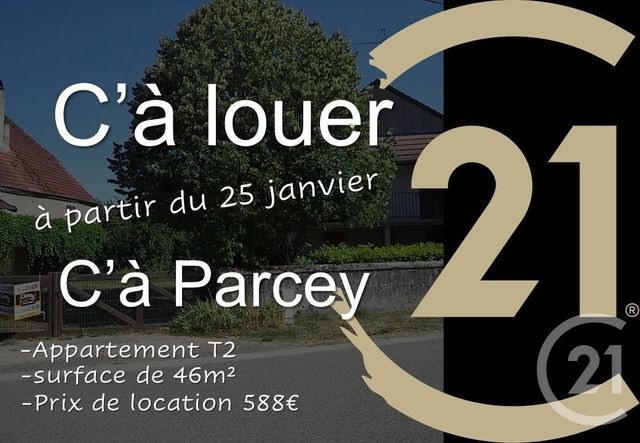 Appartement F2 à louer - 2 pièces - 46.04 m2 - PARCEY - 39 - FRANCHE-COMTE - Century 21 Cabinet Faivre